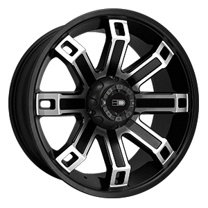 HD Offroad Hollow Point Satin Black Machined