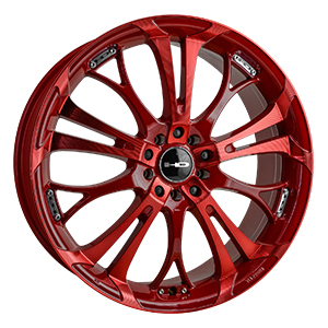HD Wheels Spinout Red Sonic Machined