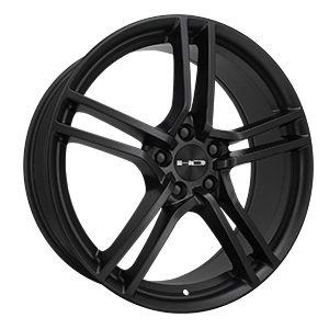 HD Wheels Vento Satin Black
